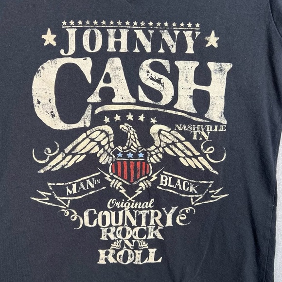 Johnny Cash Graphic T-Shirt - Picture 2 of 6
